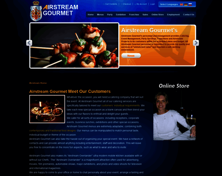 Airstream-gourmet.com thumbnail