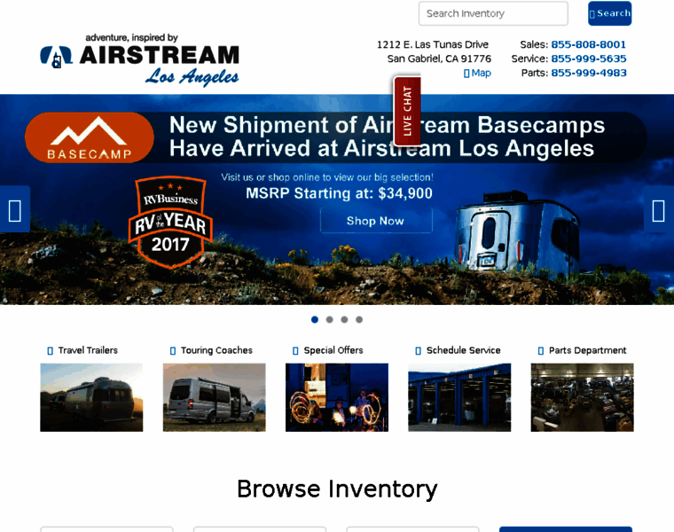 Airstreamlosangeles.com thumbnail