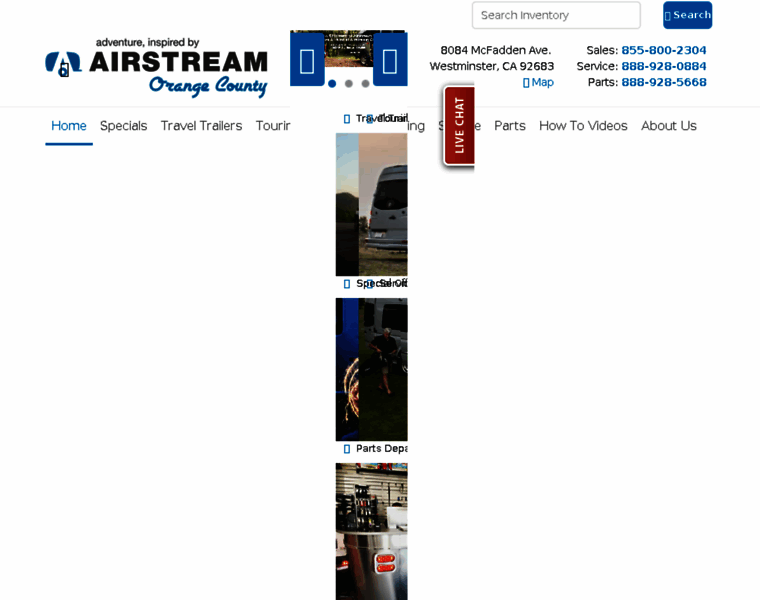 Airstreamorangecounty.com thumbnail