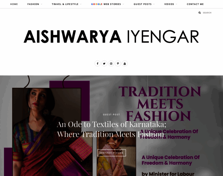 Aishwaryaiyengar.com thumbnail