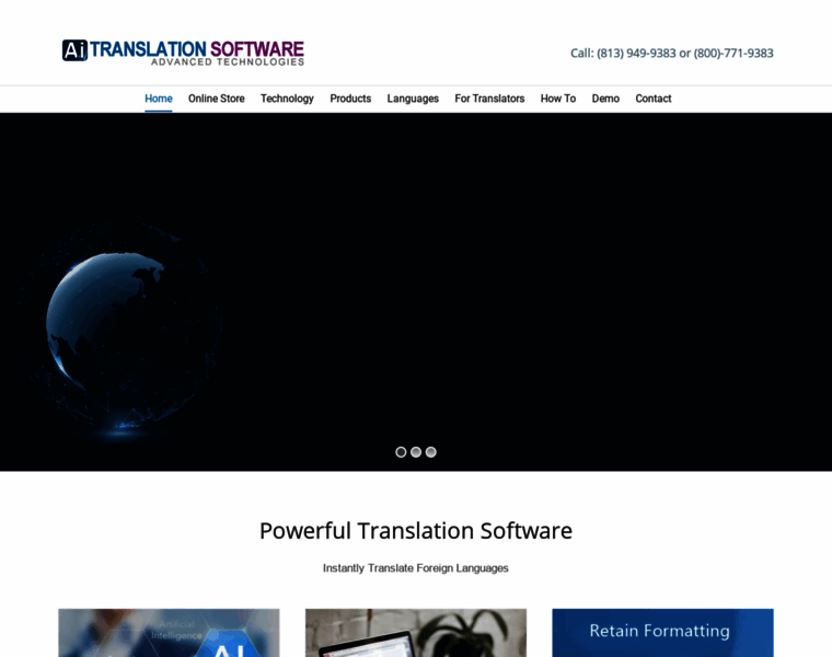 Aitranslationsoftware.com thumbnail