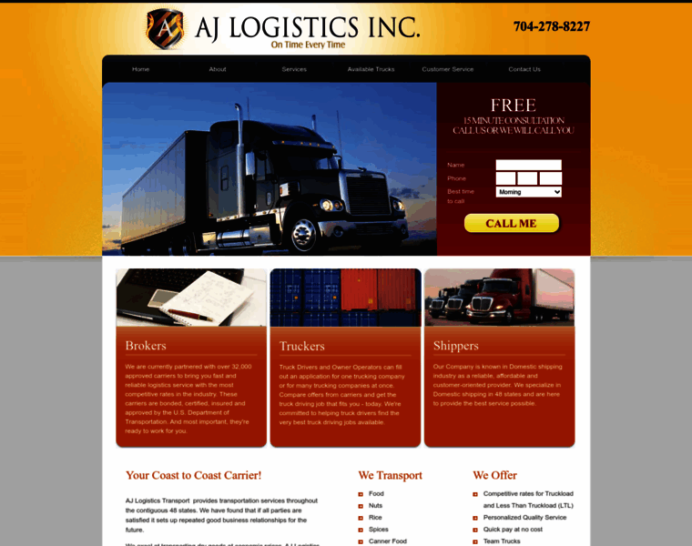 Aj-logistics.com thumbnail