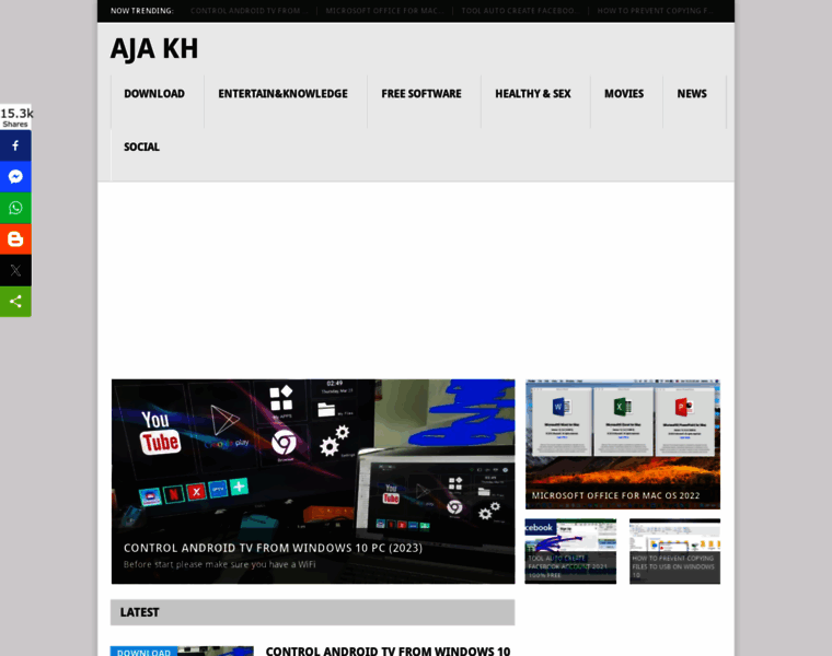 Aja-kh.com thumbnail