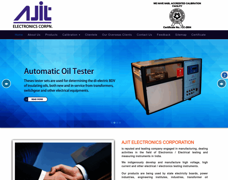 Ajitelectronicsco.com thumbnail