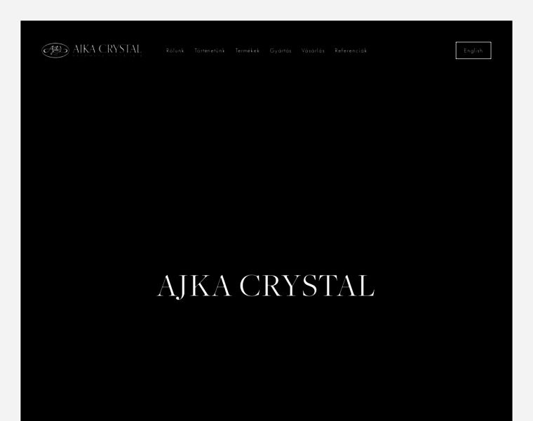 Ajka-crystal.hu thumbnail