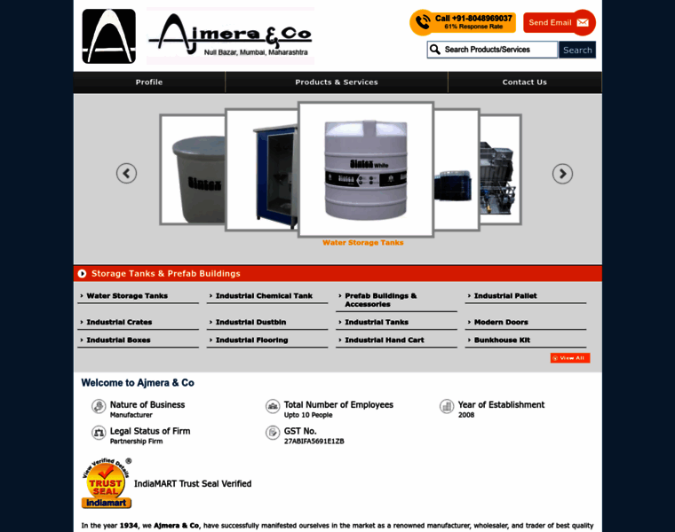 Ajmeraco.com thumbnail