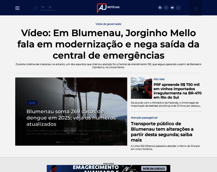 Ajnoticias.com.br thumbnail