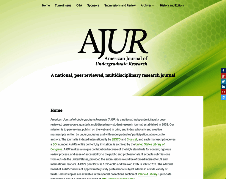 Ajuronline.org thumbnail