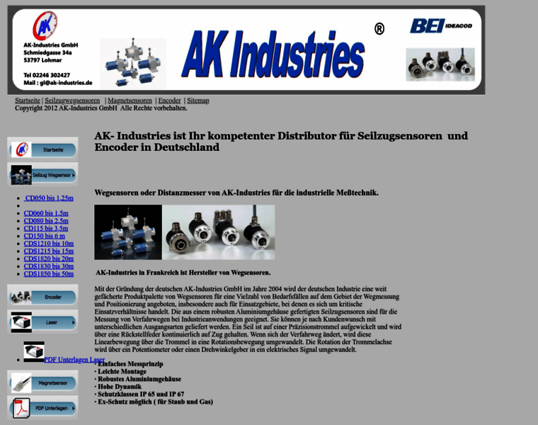 Ak-industries.de thumbnail