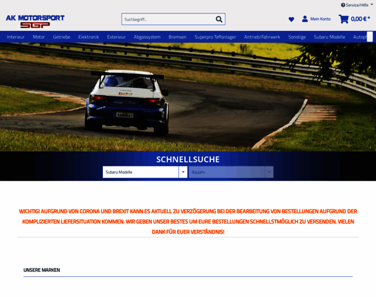 Ak-motorsport-onlineshop.de thumbnail