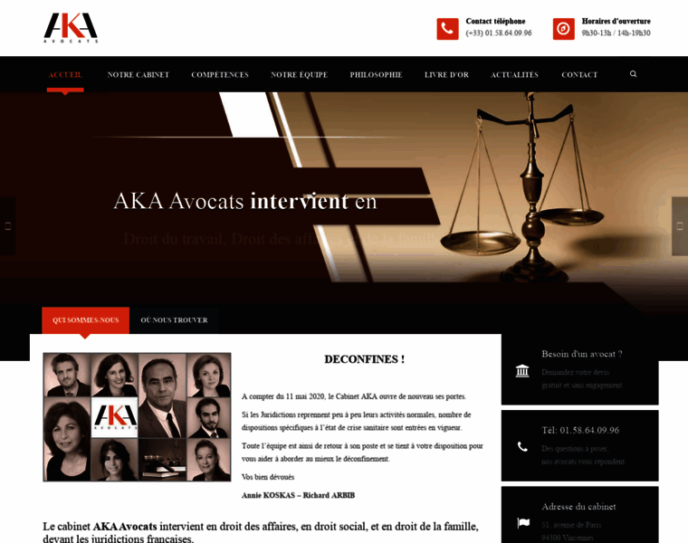 Aka-avocats.fr thumbnail