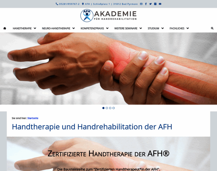 Akademie-fuer-handrehabilitation.de thumbnail
