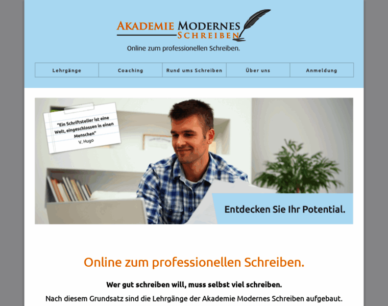 Akademie-modernes-schreiben.de thumbnail