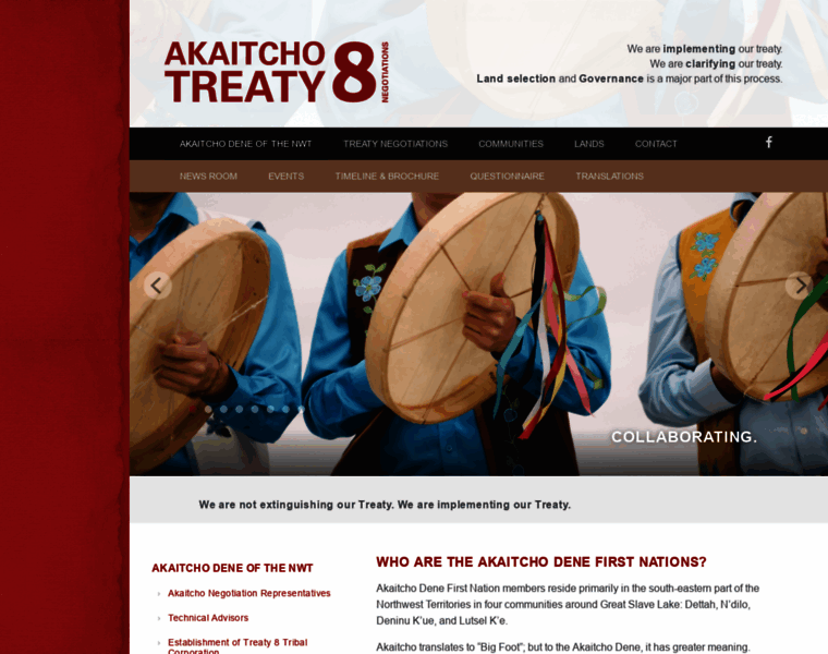 Akaitcho.info thumbnail