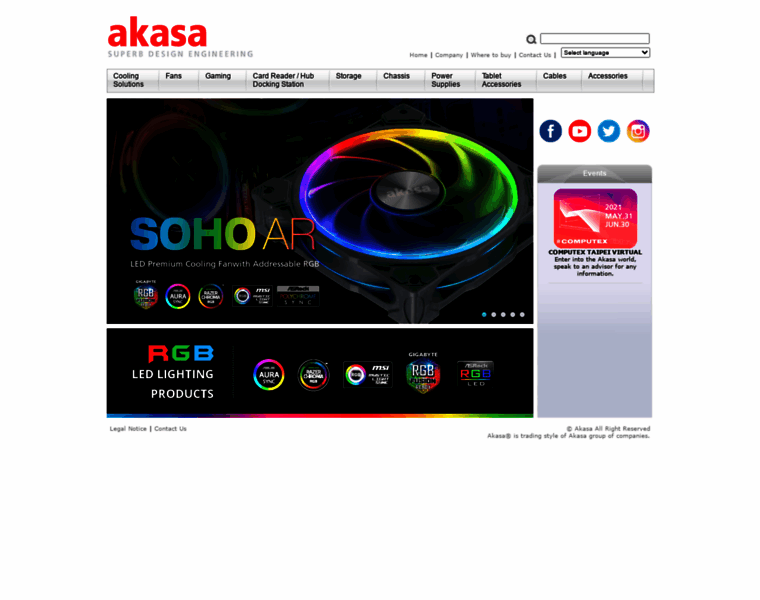 Akasa-europe.com thumbnail