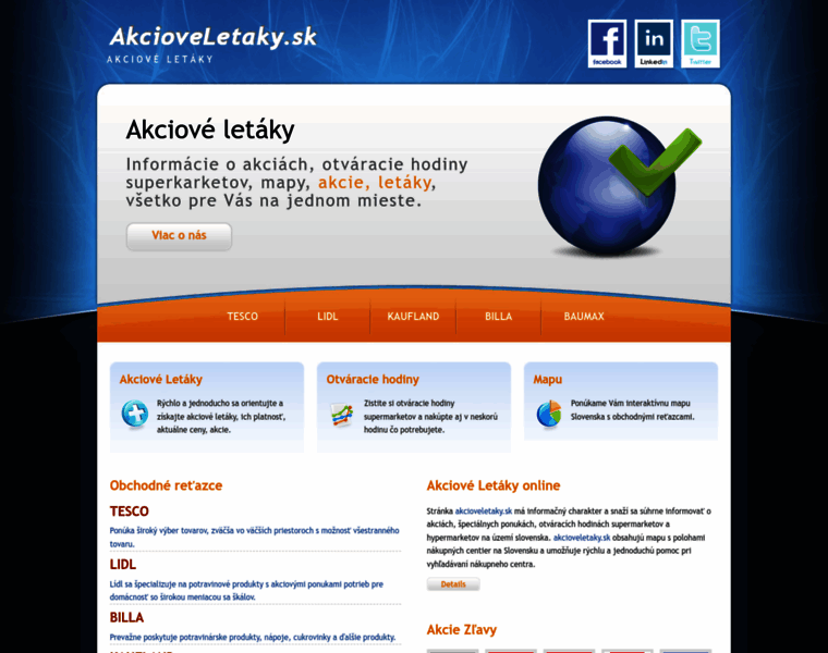 Akcioveletaky.sk thumbnail