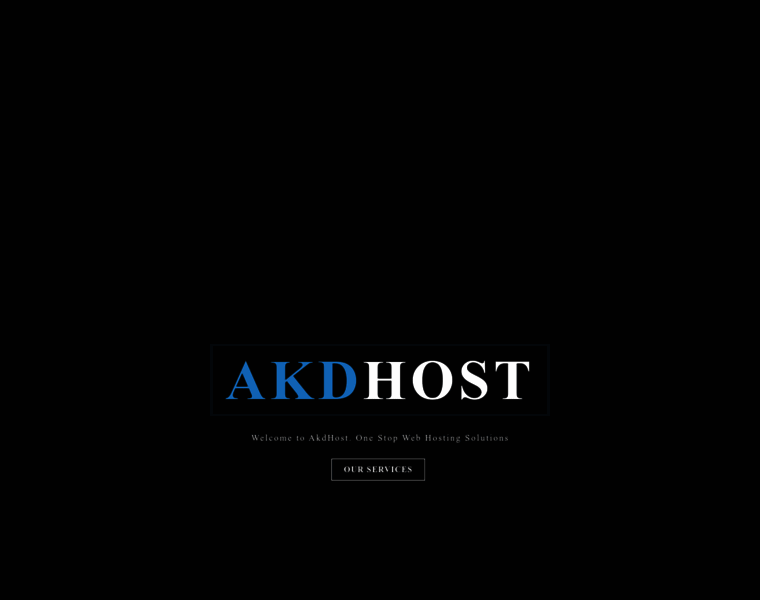 Akdhost.com thumbnail