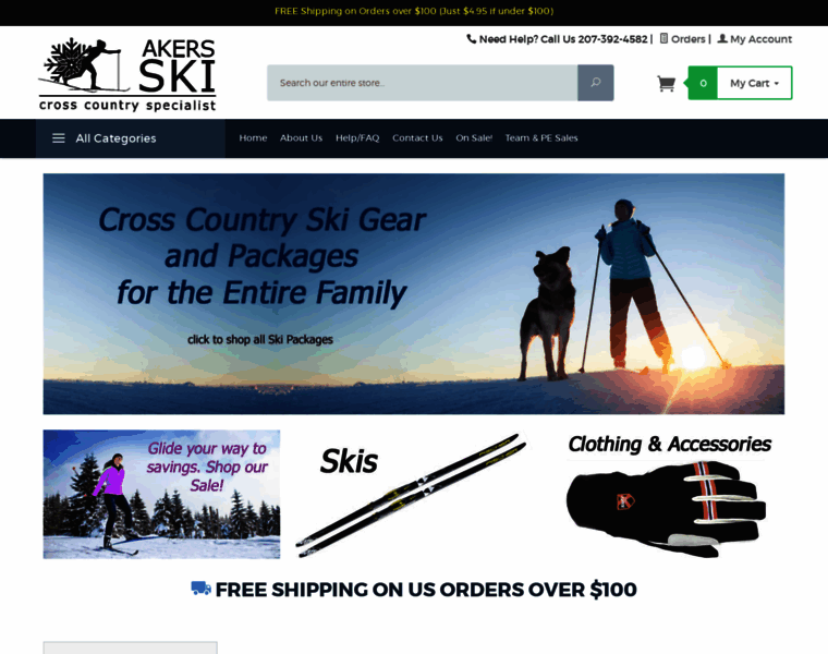 Akers-ski.com thumbnail