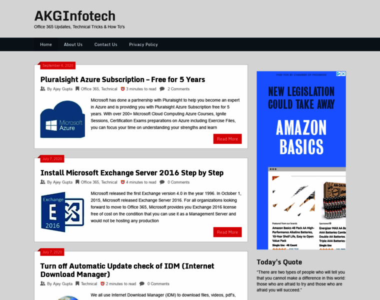 Akginfotech.com thumbnail