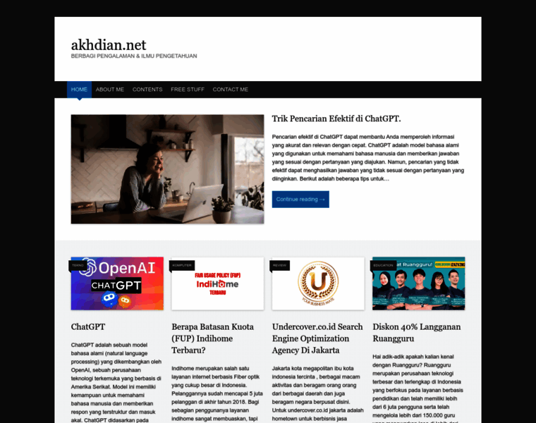 Akhdian.net thumbnail
