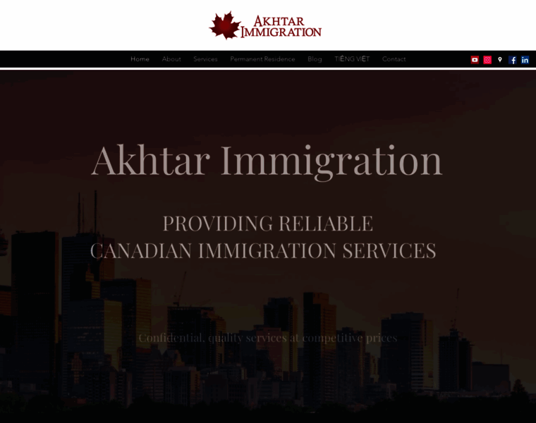 Akhtar-immigration.com thumbnail