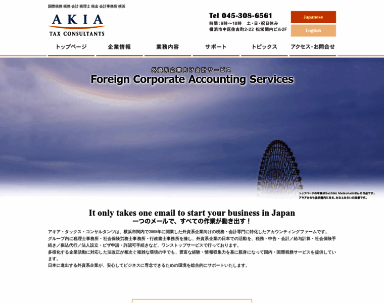 Akia-tax.com thumbnail