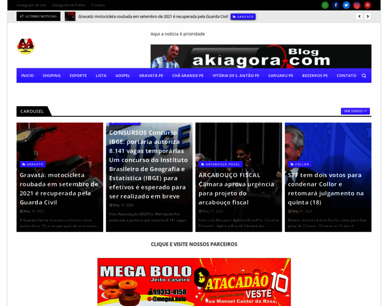 Akiagora.com thumbnail