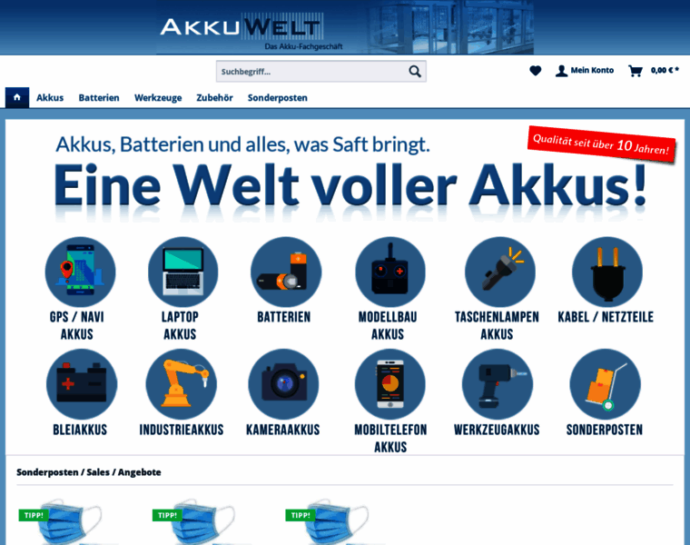 Akkuwelt.de thumbnail