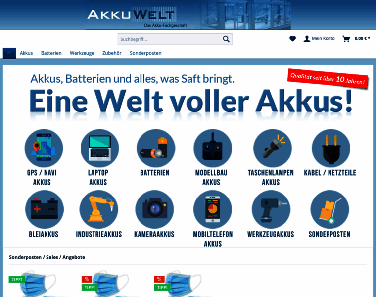 Akkuwelt.eu thumbnail