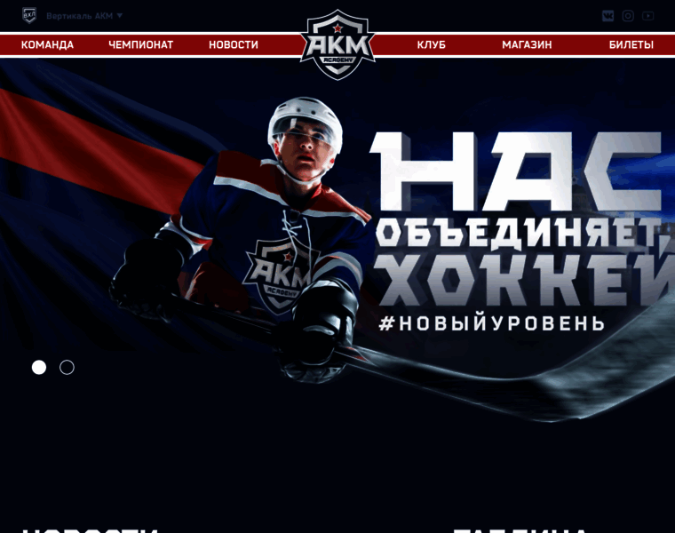 Akm-hockey.ru thumbnail