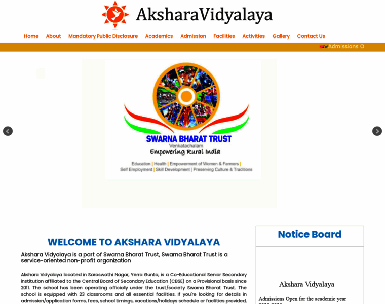 Aksharavidyalaya.org thumbnail