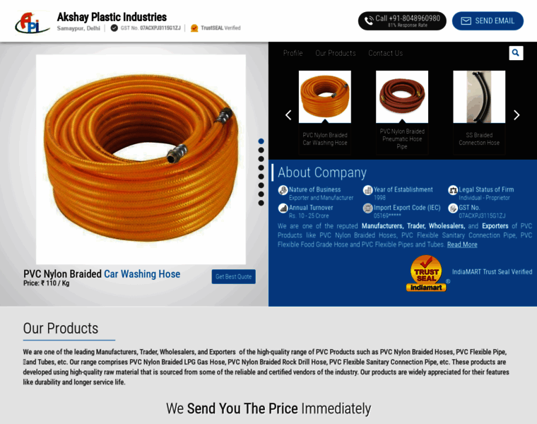 Akshayplastic.com thumbnail