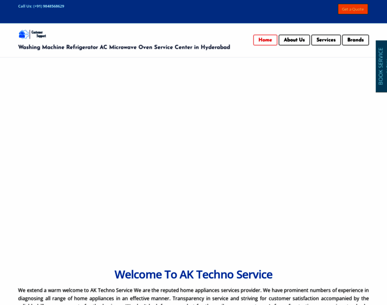 Aktechnoservice.com thumbnail