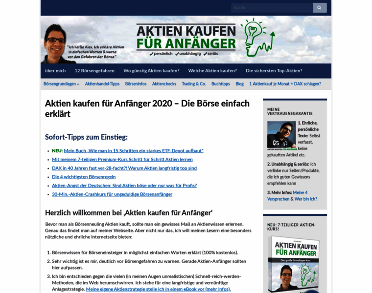 Aktien-kaufen-fuer-anfaenger.de thumbnail
