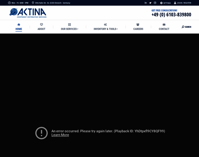 Aktina-cds.com thumbnail