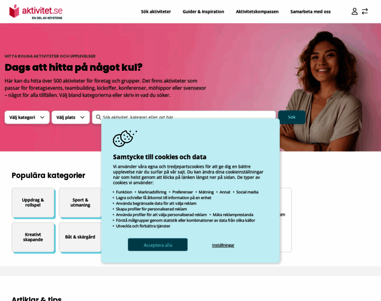 Aktivitet.se thumbnail Aktivitet.se thumbnail