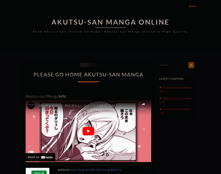 Akutsu-san.com thumbnail