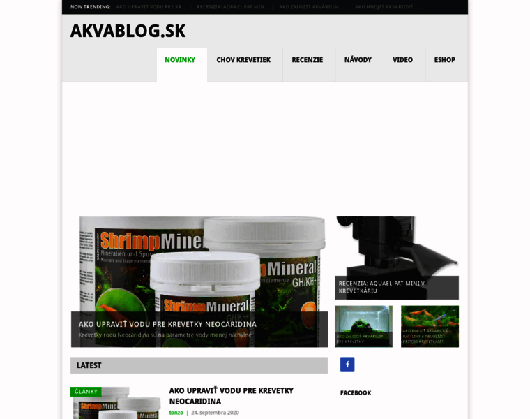 Akvablog.sk thumbnail