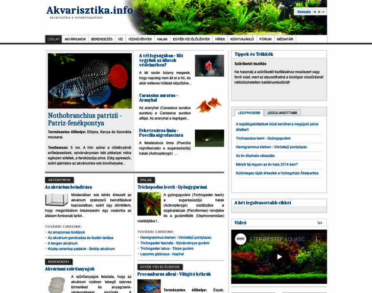Akvarisztika.info thumbnail
