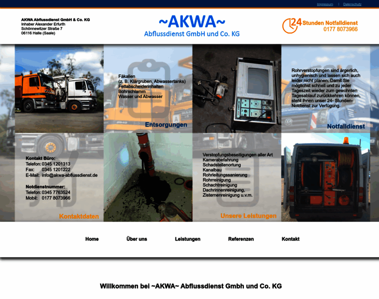 Akwa-abflussdienst.de thumbnail