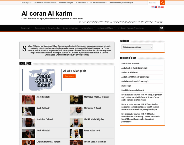 Al-coran.com thumbnail