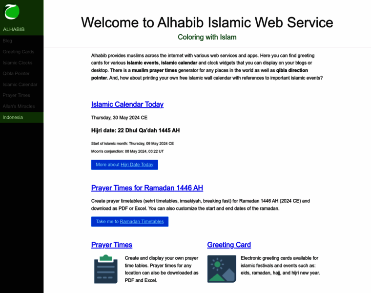 Al-habib.info thumbnail