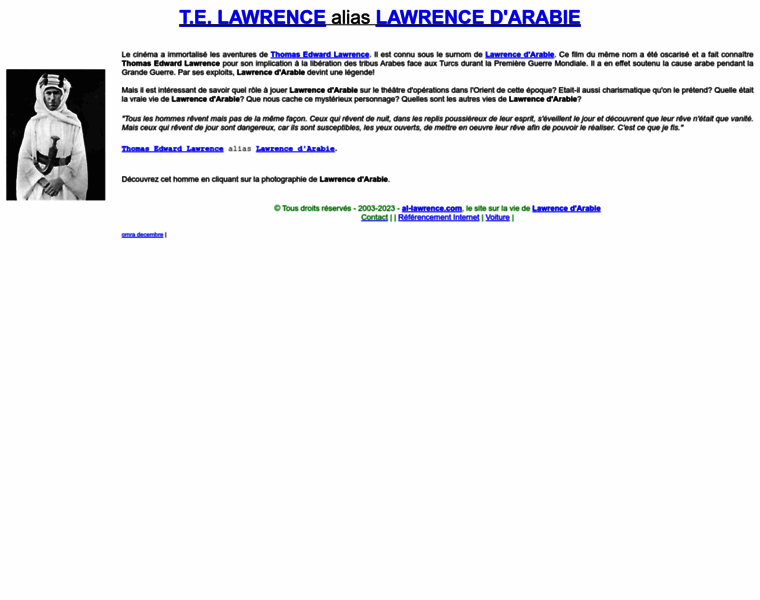 Al-lawrence.info thumbnail