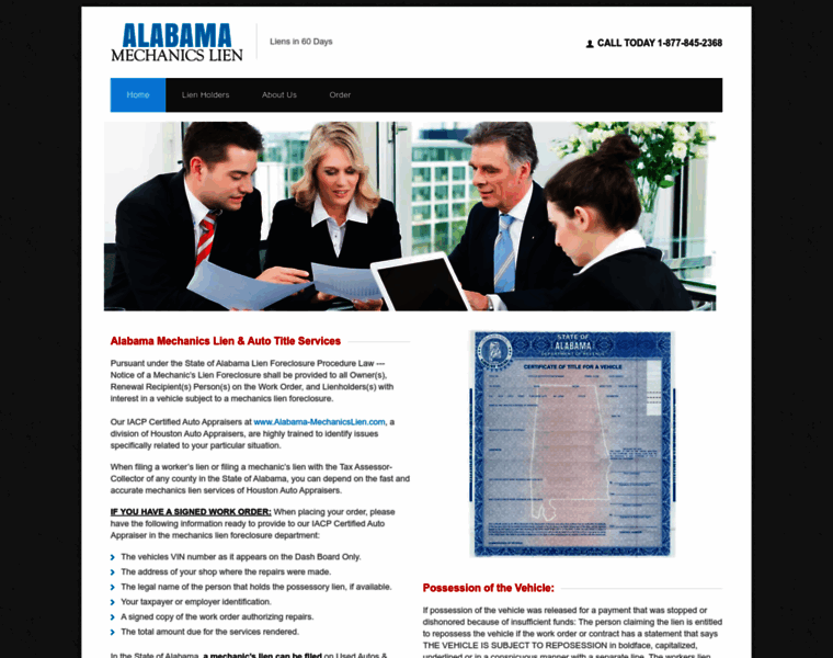 Alabama-mechanicslien.com thumbnail