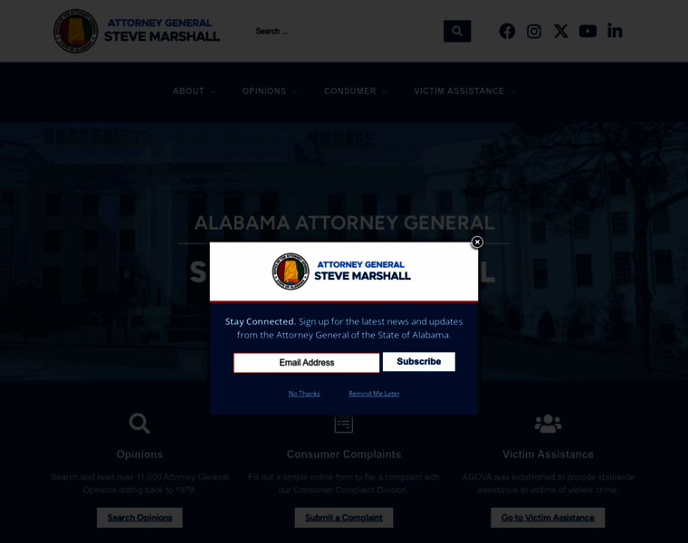 Alabamaag.gov thumbnail