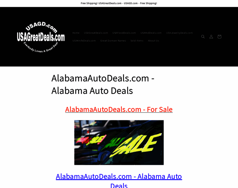 Alabamaautodeals.com thumbnail