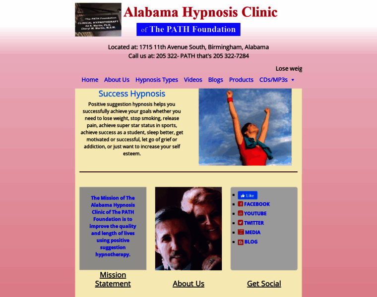 Alabamahypnosisclinic.com thumbnail