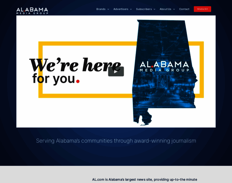 Alabamamediagroup.com thumbnail