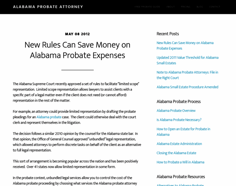 Alabamaprobatesolutions.com thumbnail