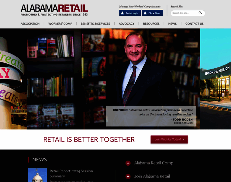 Alabamaretail.org thumbnail